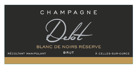 Champagne Delot Blanc de Noirs 'Réserve' Brut - Wijnimport J.Bart